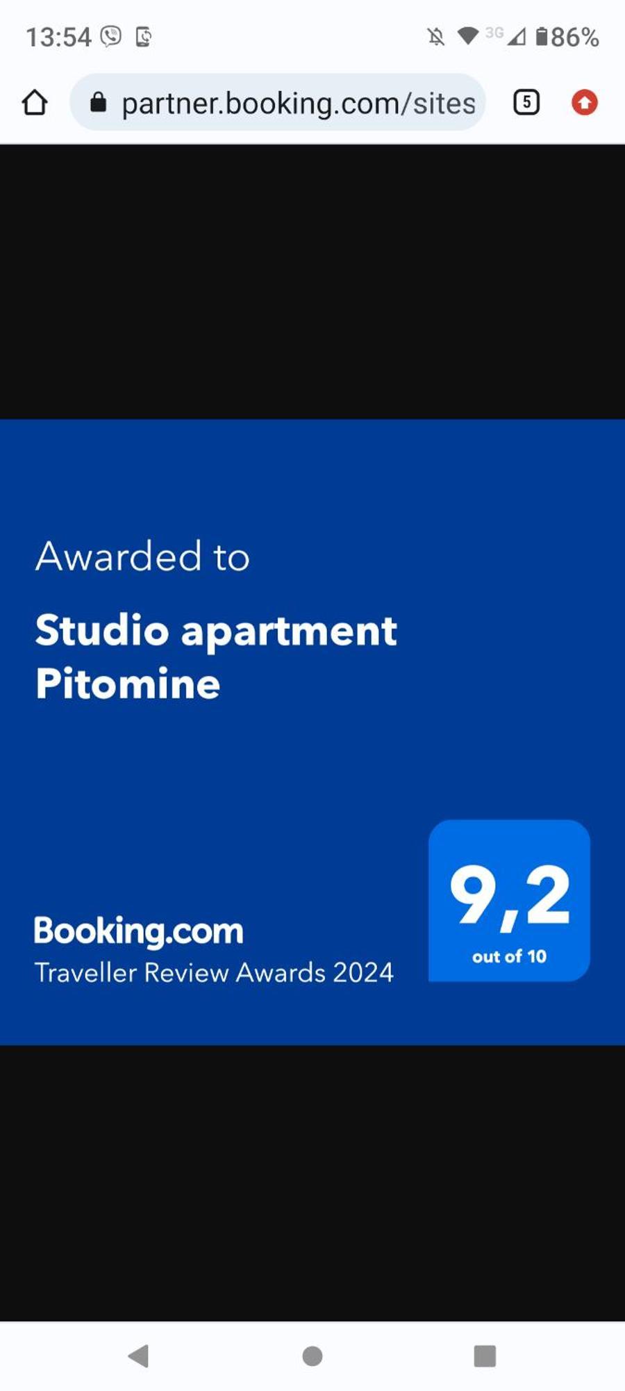 Studio Apartment Pitomine Žabljak Kültér fotó